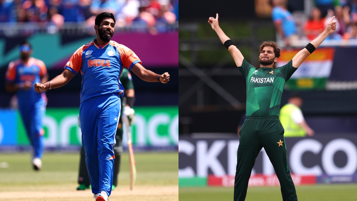 Jasprit Bumrah and Shaheen Afridi | Getty