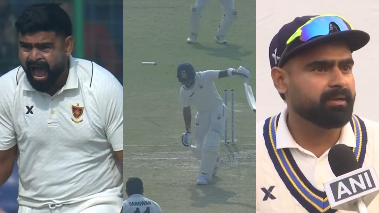 WATCH- ‘Dream come true’- Himanshu Sangwan on dismissing Virat Kohli in Delhi v Railways Ranji game