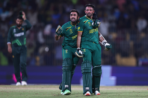 Keshav Maharaj and Tabraiz Shamsi | Getty