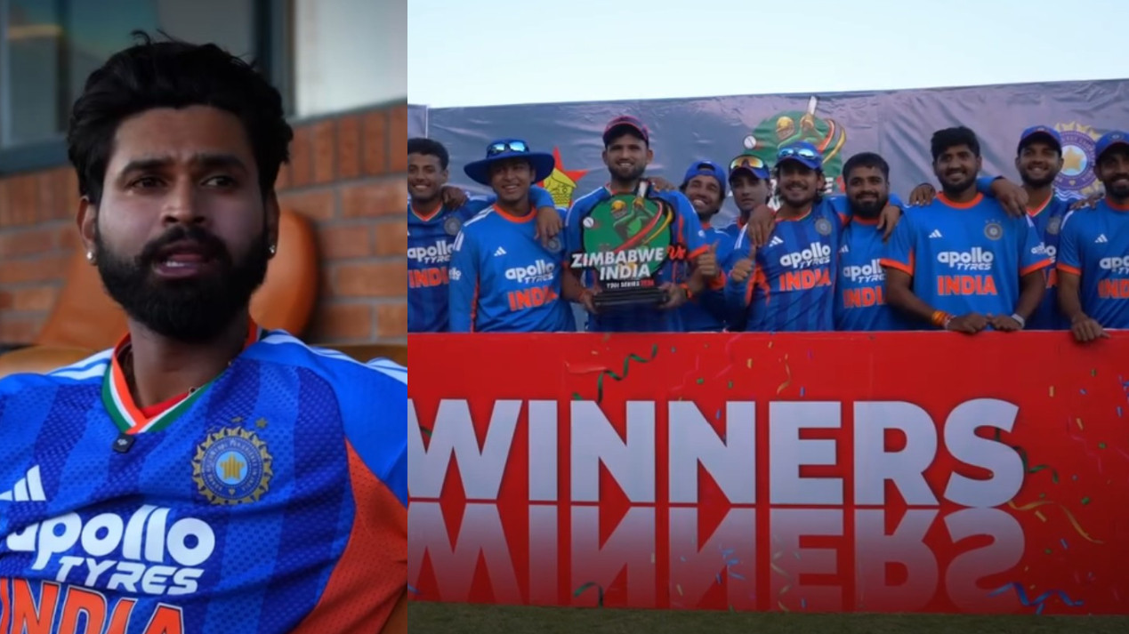 WATCH- ‘One could see the hunger in them to contribute to team’s wins’- Shreyas Iyer lauds youngsters after Zimbabwe series win