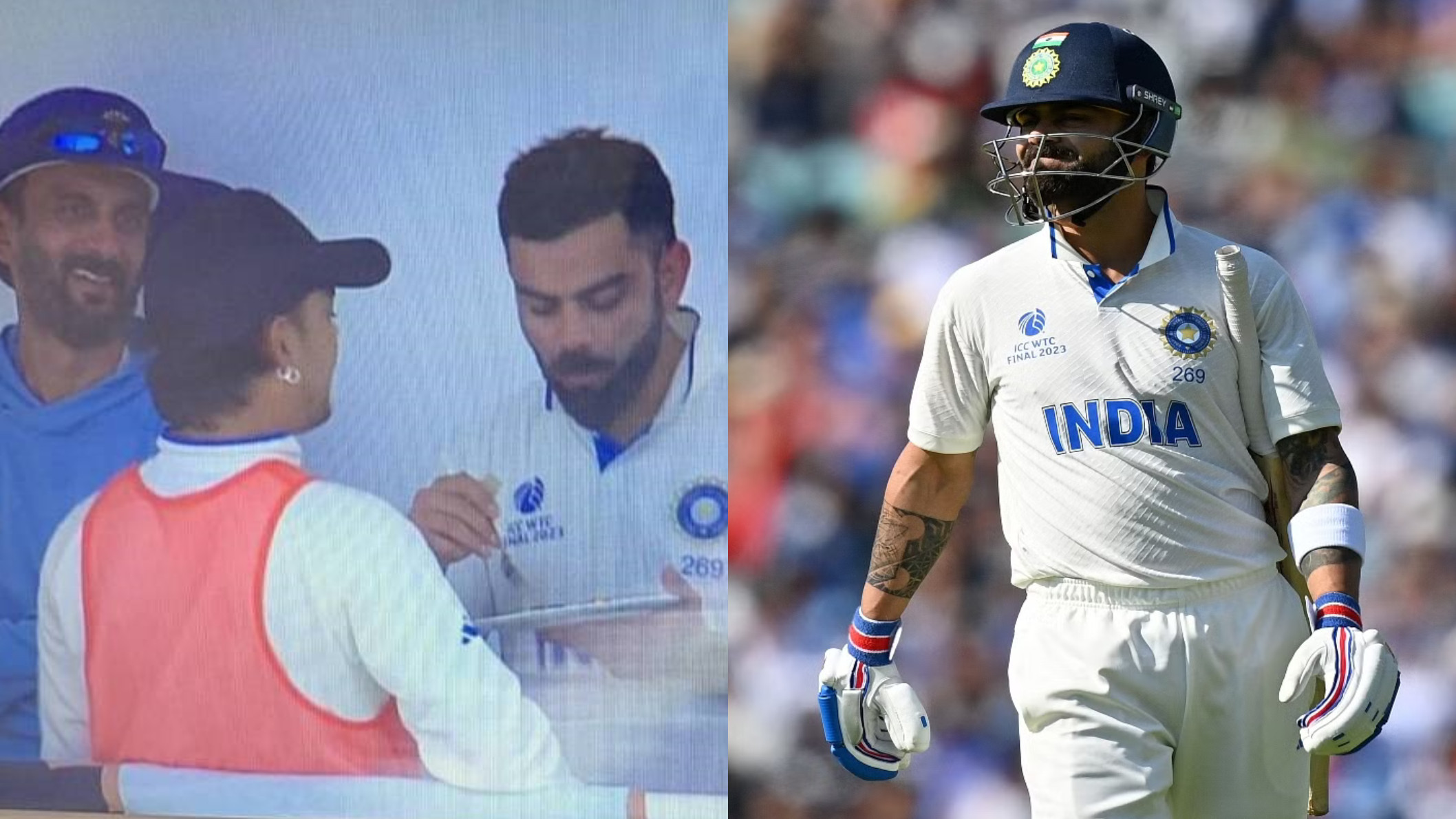 WTC 2023 Final: Virat Kohli posts cryptic story on Instagram after being made fun of having food after his dismissal