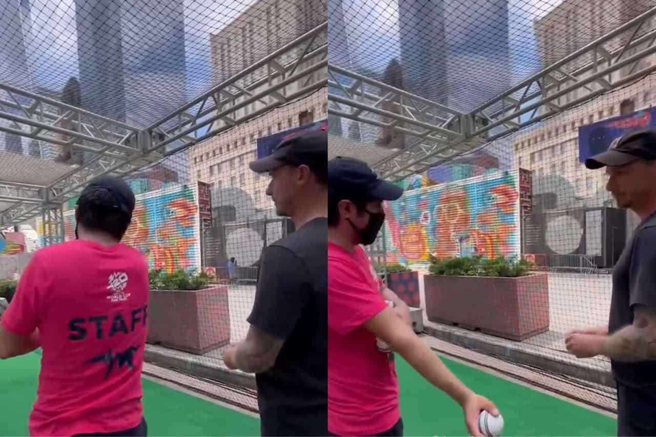 Steyn patiently listened to the man teaching him how to bowl | Instagram