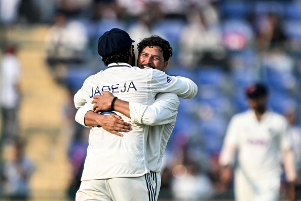 Kuldeep Yadav and Ravindra Jadeja | Getty