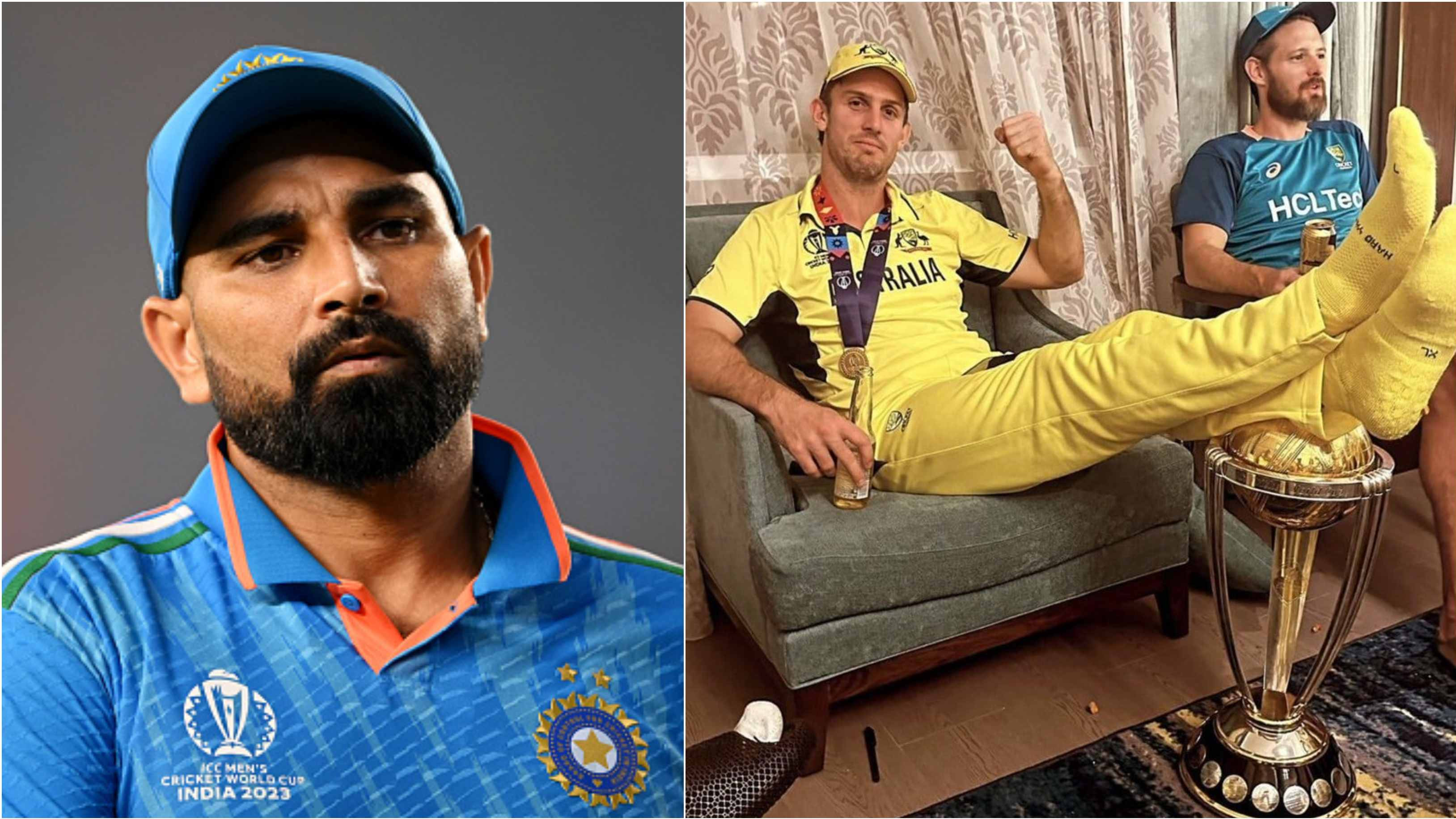 CWC 2023: “It’s got a bit of legs…,” Mitchell Marsh reacts to Shami, fans’ criticism over his viral photo with World Cup trophy