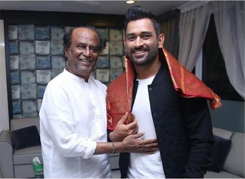 Rajnikanth also admires India's World Cup winning captain MS Dhoni | Facebook