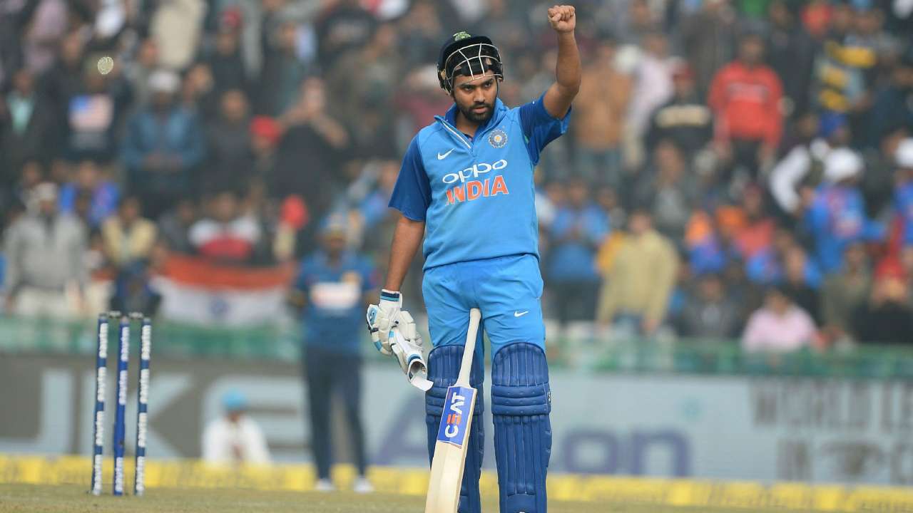 Rohit Sharma is the only batsman to hit 3 double centuries in ODI cricket | AFP