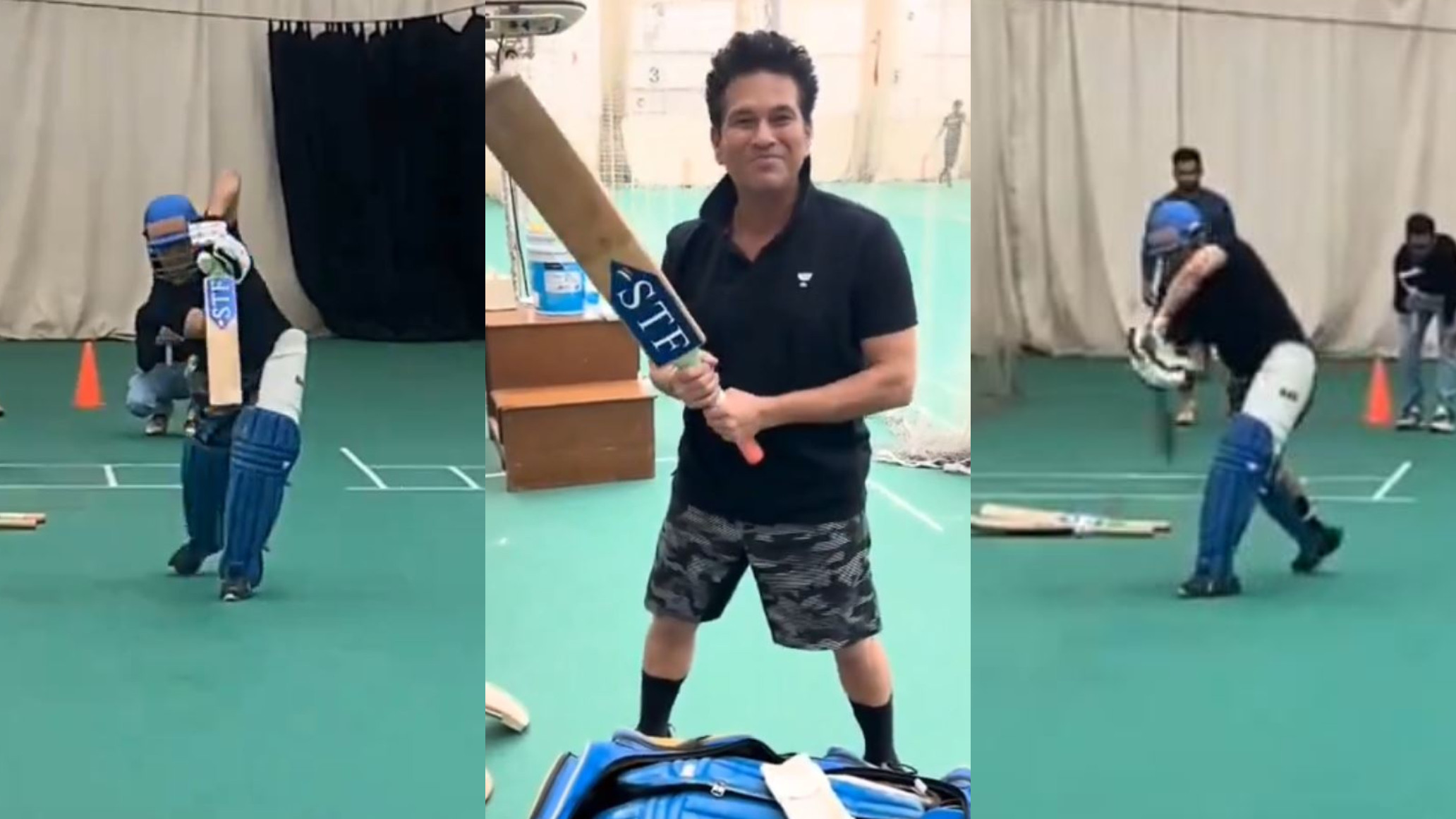 WATCH- Sachin Tendulkar preps for the ‘One World One Family Cup’ charity match