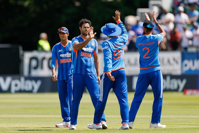 Shivam Dube bowled one over in 5th T20i and went for 22 runs | Getty
