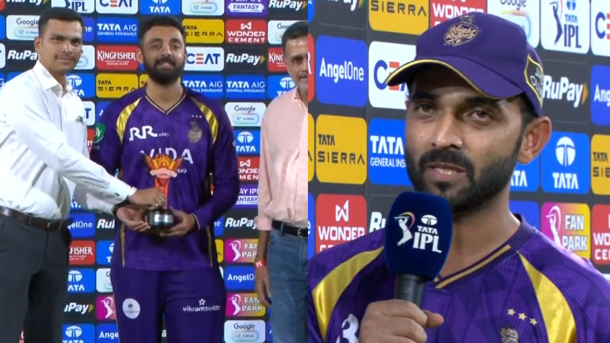 IPL 2026: “Small moments are really important”- KKR captain Ajinkya Rahane after win over SRH; praises Varun Chakaravarthy