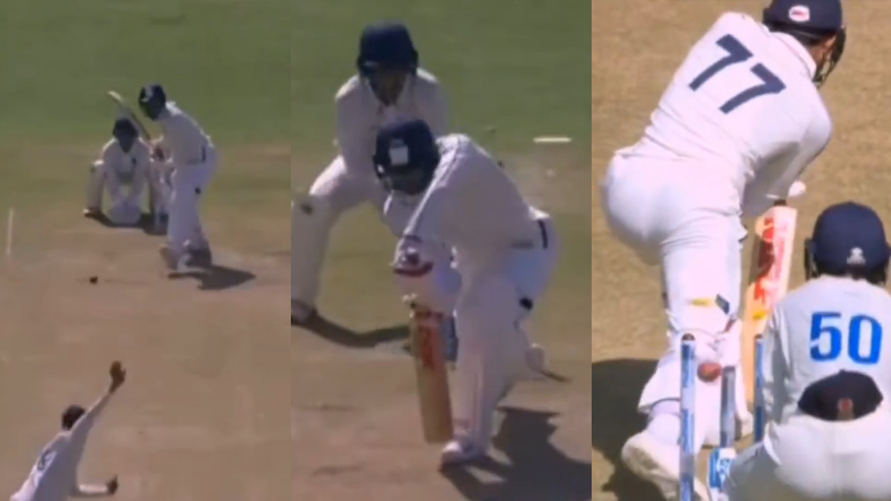 WATCH- Shubman Gill misses straight ball and gets clean bowled in Punjab’s Ranji Trophy 2026-27 game against Chhattisgarh