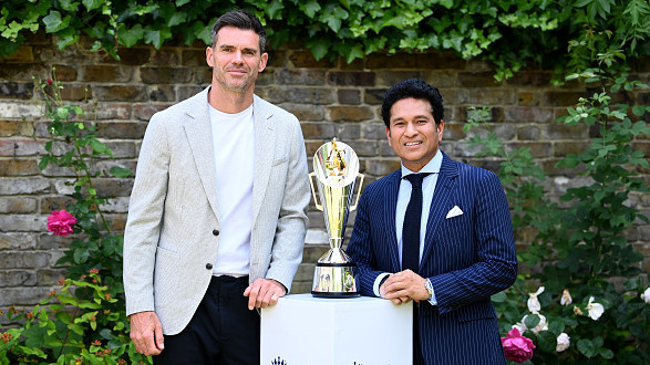 “Feel completely out of place”- James Anderson’s reaction to Anderson-Tendulkar Trophy