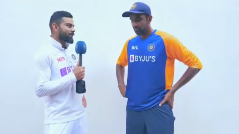 IND v ENG 2021: WATCH – Virat Kohli interviews R Ashwin after 2nd Test, asks him about changed batting approach