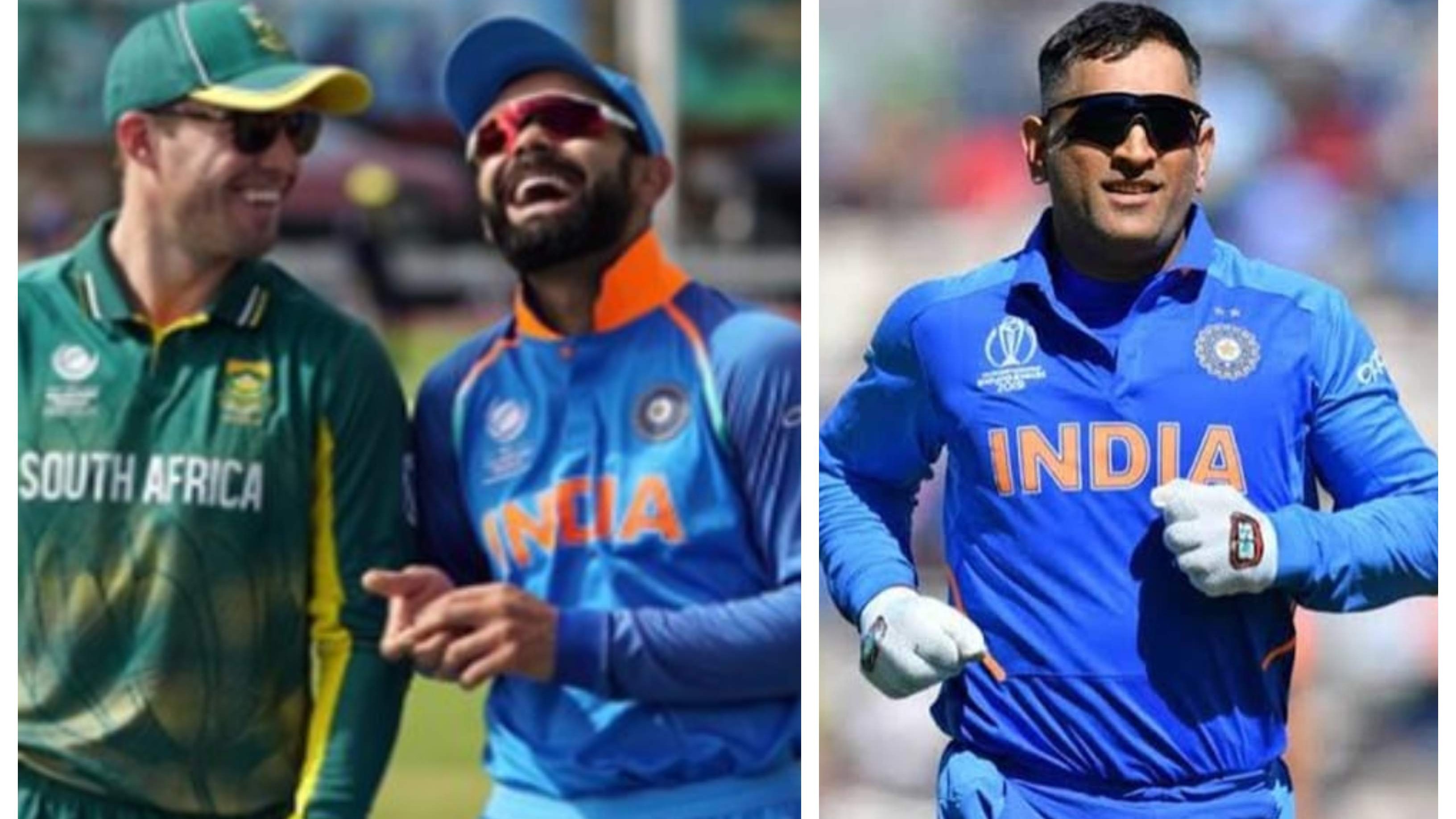 Kohli, De Villiers pick combined India-South Africa ODI XI; name MS Dhoni as captain