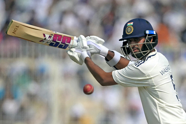 Washington Sundar made 29 and 31 at no.3 spot in first Test vs South Africa | Getty