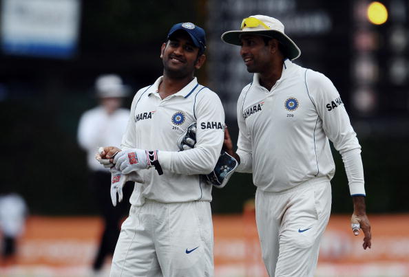 Laxman played the later part of his Test career under Dhoni's captaincy | Getty