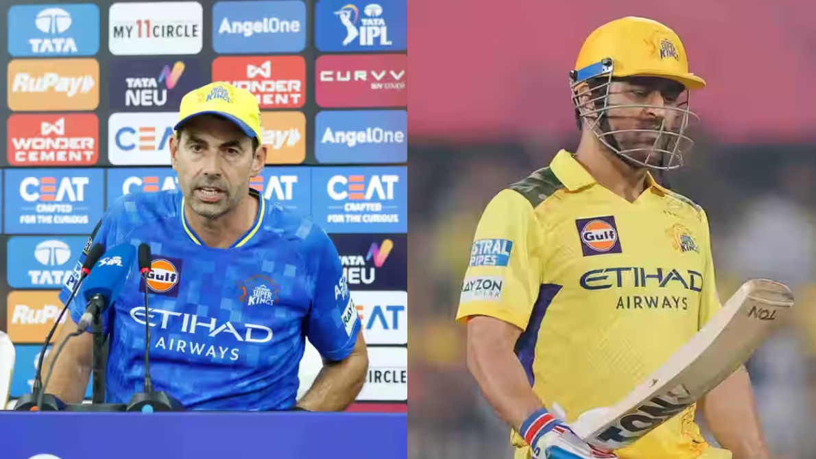IPL 2025: “He can't bat ten overs running full stick”- CSK coach Stephen Fleming on MS Dhoni’s batting position