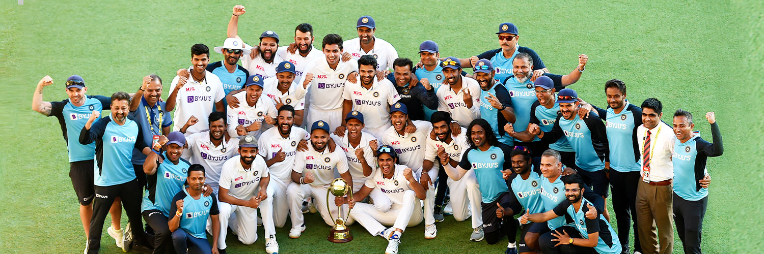 Team India retained the Border-Gavaskar trophy. | BCCI Twitter