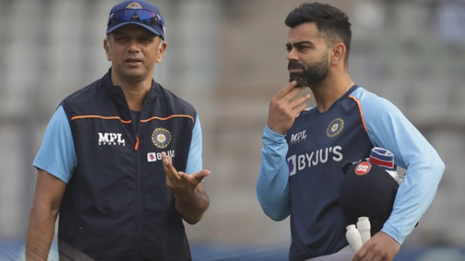 Rahul Dravid and Virat Kohli are currently preparing for Test series | Twitter