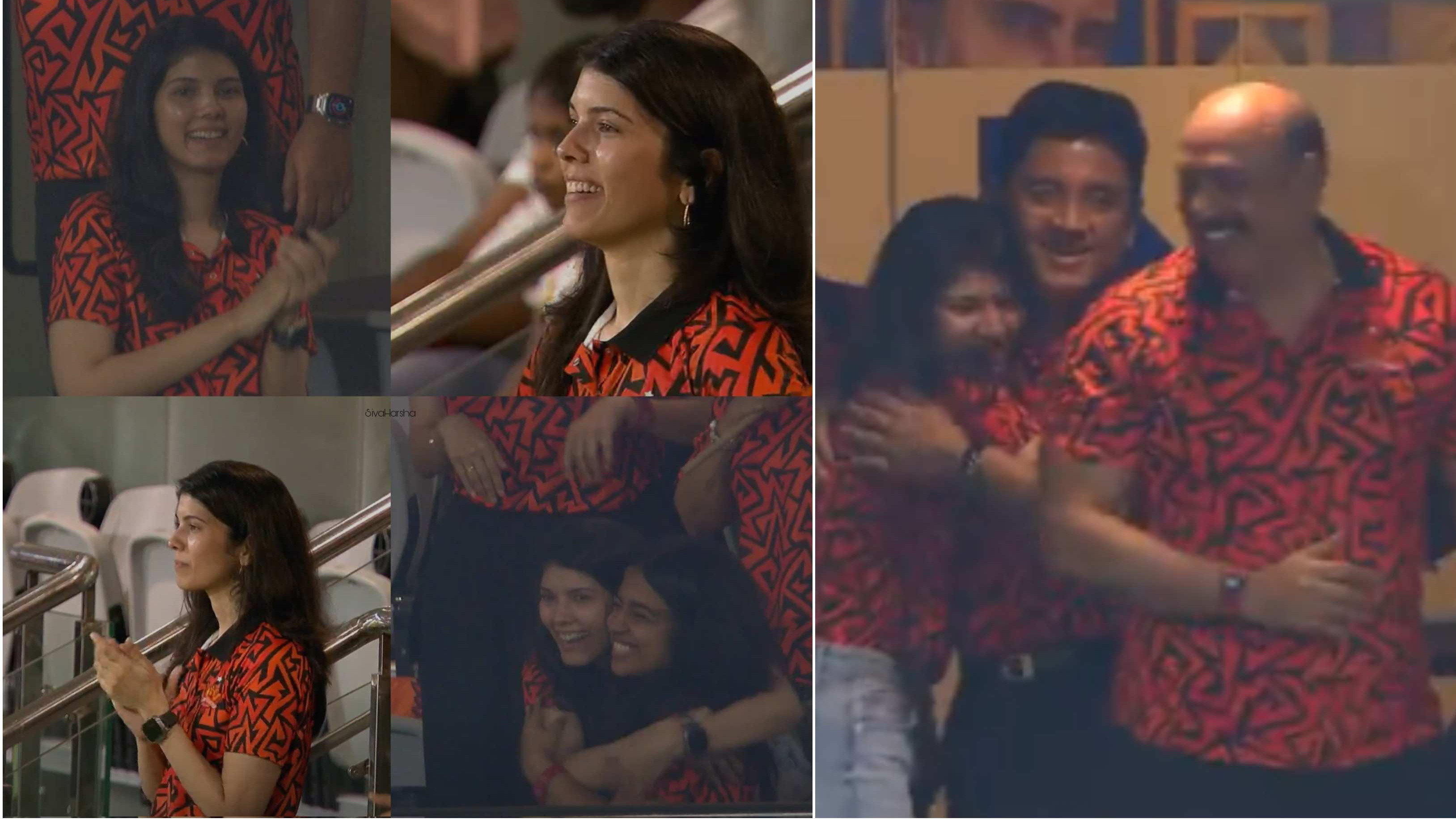 IPL 2024: WATCH - Kavya Maran claps in delight, hugs her father after SRH beat RR to reach IPL final