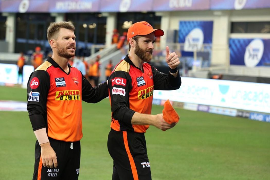 David Warner and Kane Williamson | BCCI/IPL 