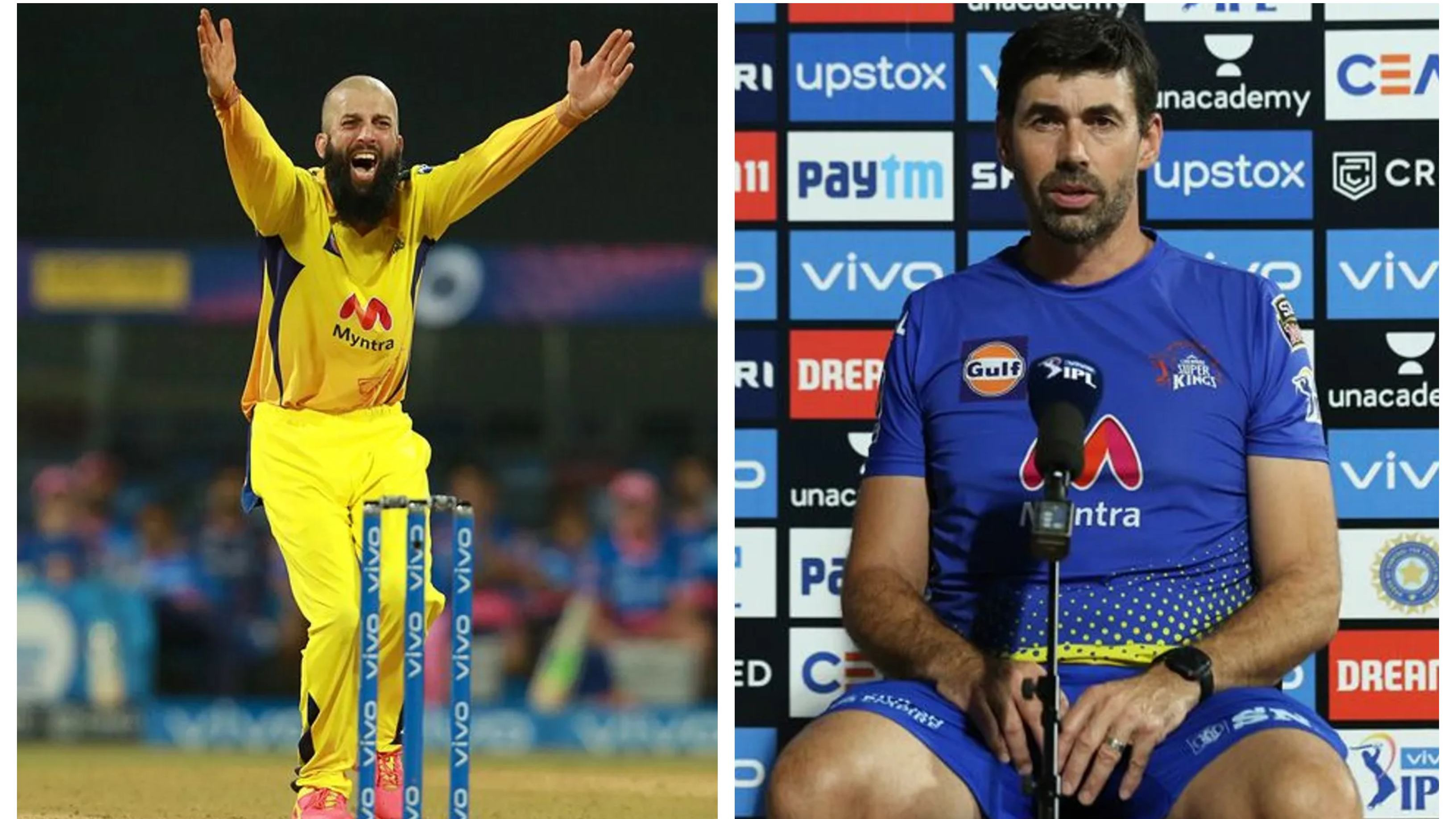 IPL 2021: Stephen Fleming praises Moeen Ali for bolstering CSK with his all-round attributes