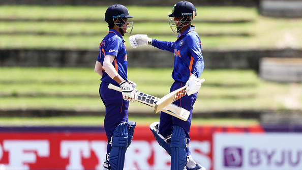 U19 CWC 2022: Raj Bawa, Angkrish Raghuvanshi slam blistering tons as India annihilate Uganda by 326 runs