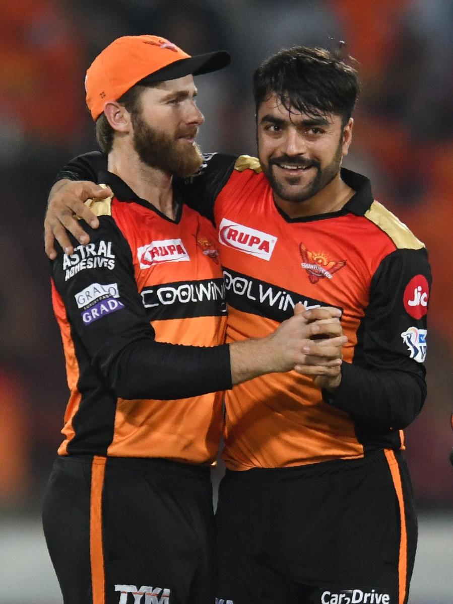 Kane Williamson and Rashid Khan | SRH Twitter