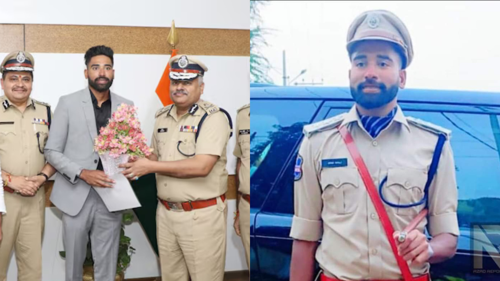 Mohammed Siraj becomes DSP in Telangana Police; Fans share their joy