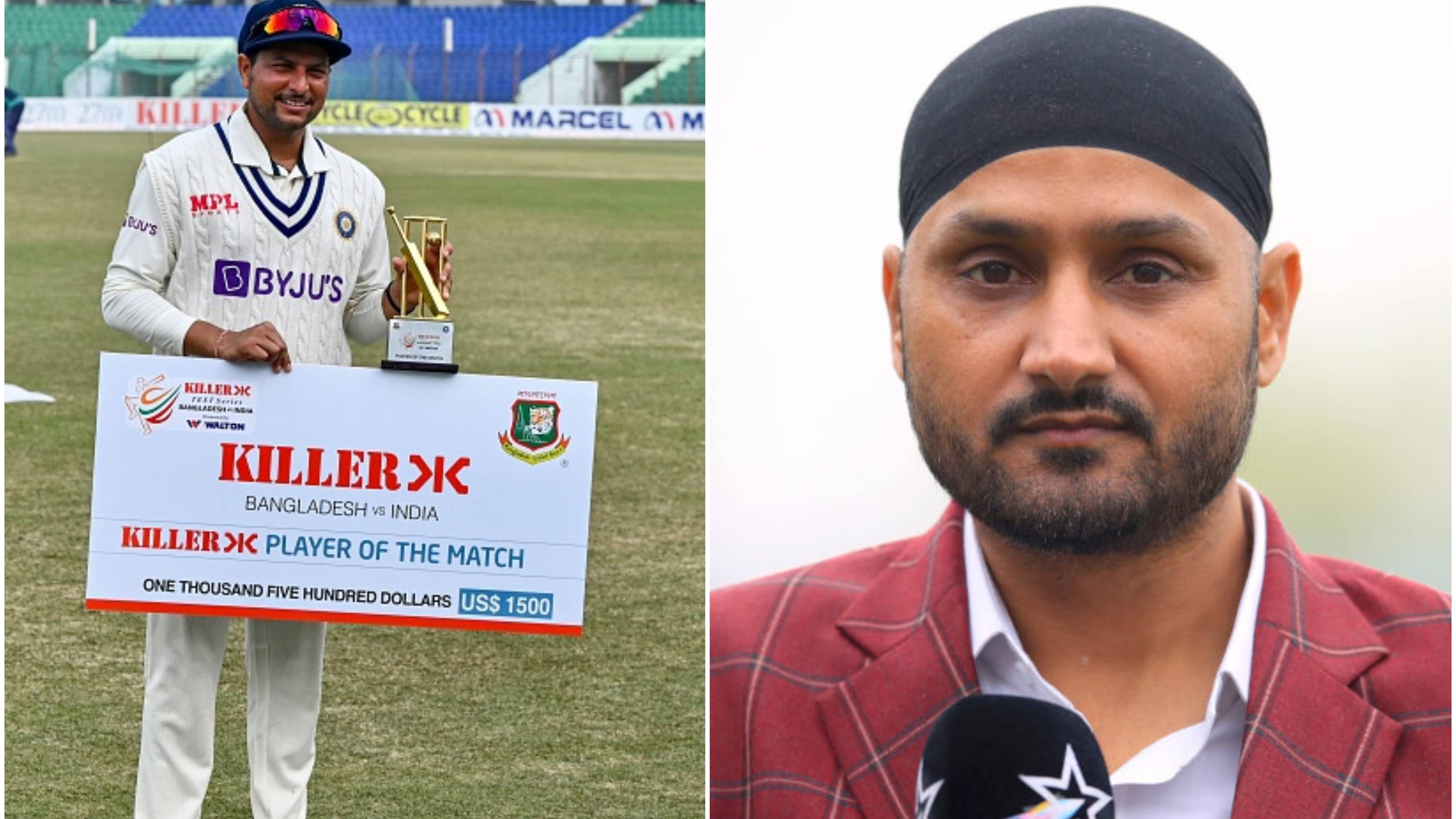 BAN v IND 2022: “Kuldeep should stop taking five-wicket hauls,” Harbhajan baffled by wrist-spinner’s snub from India’s XI