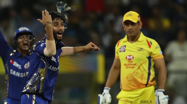 Mayank Markande picked three wickets on his IPL debut for MI against CSK in 2018 | AFP