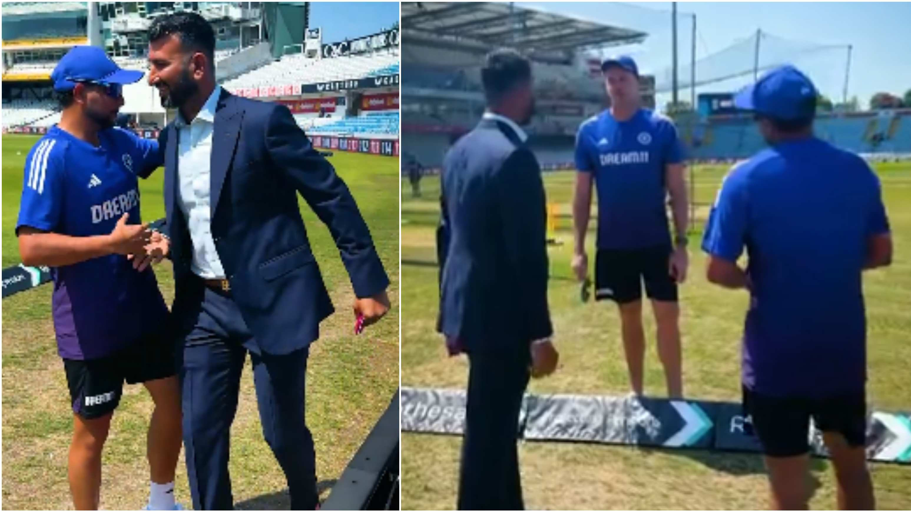 ENG v IND 2025: WATCH - Cheteshwar Pujara shows up during Team India’s net session ahead of Leeds Test