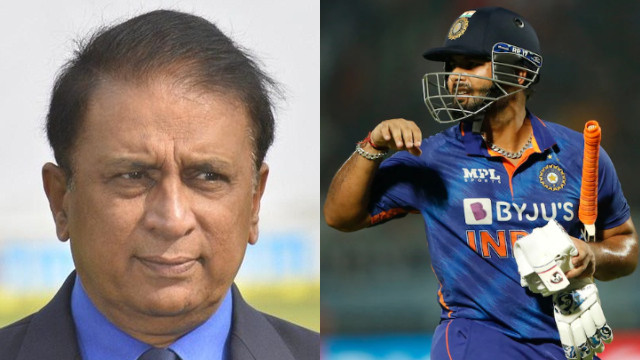 IND v SA 2022: Rishabh Pant shouldn't worry about his place for T20 World Cup 2022- Gavaskar