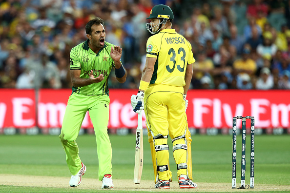 Wahab troubled Watson with amazing pace and hostility | Getty