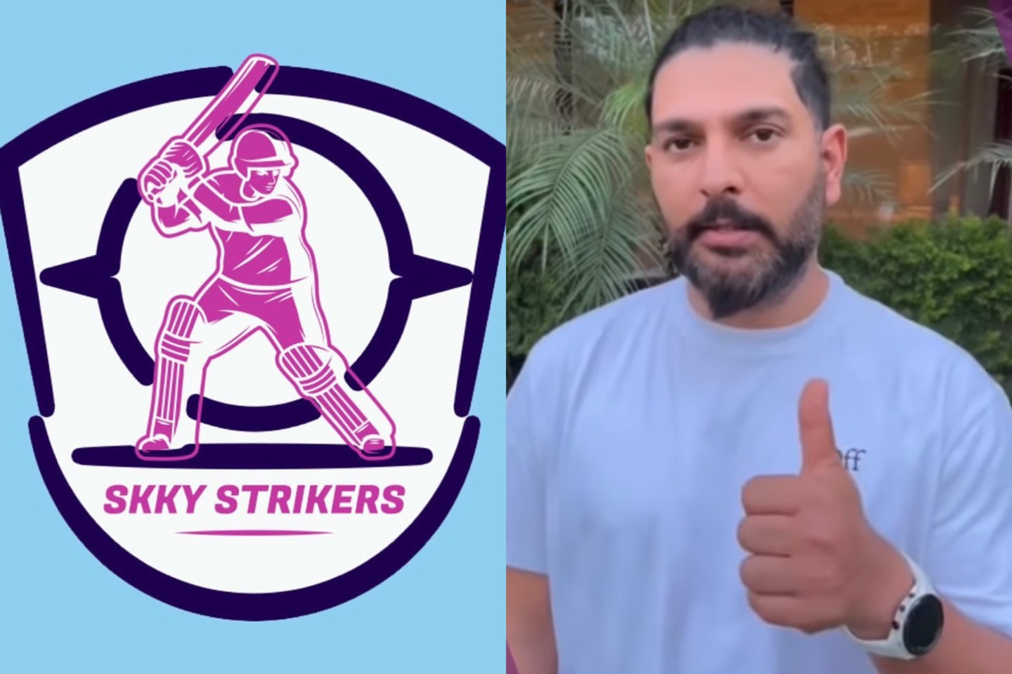 Yuvraj Singh extends support to Skky Strikers