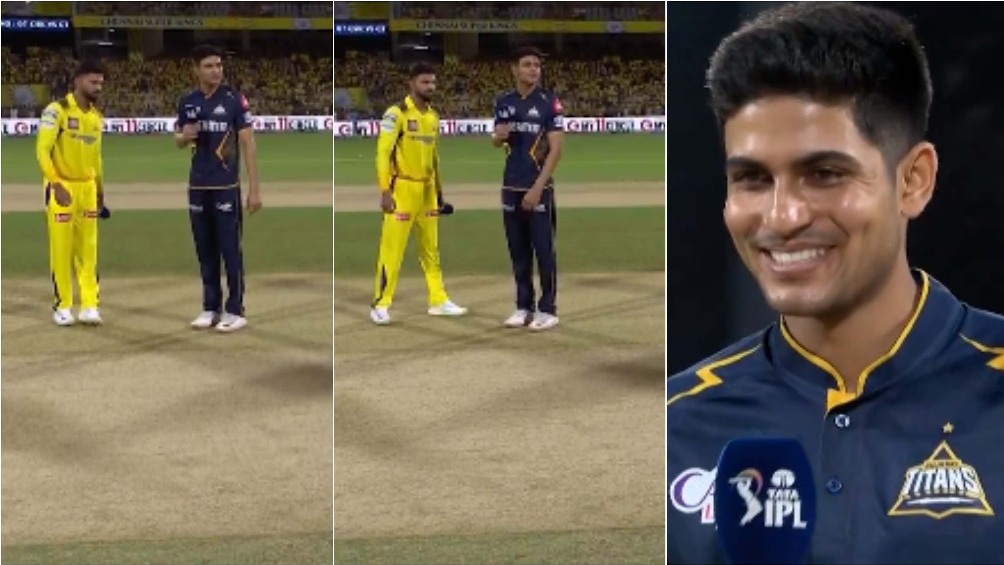 IPL 2024: WATCH – “Bat first, sorry bowl first,” GT skipper Shubman Gill makes hilarious goof up at toss against CSK