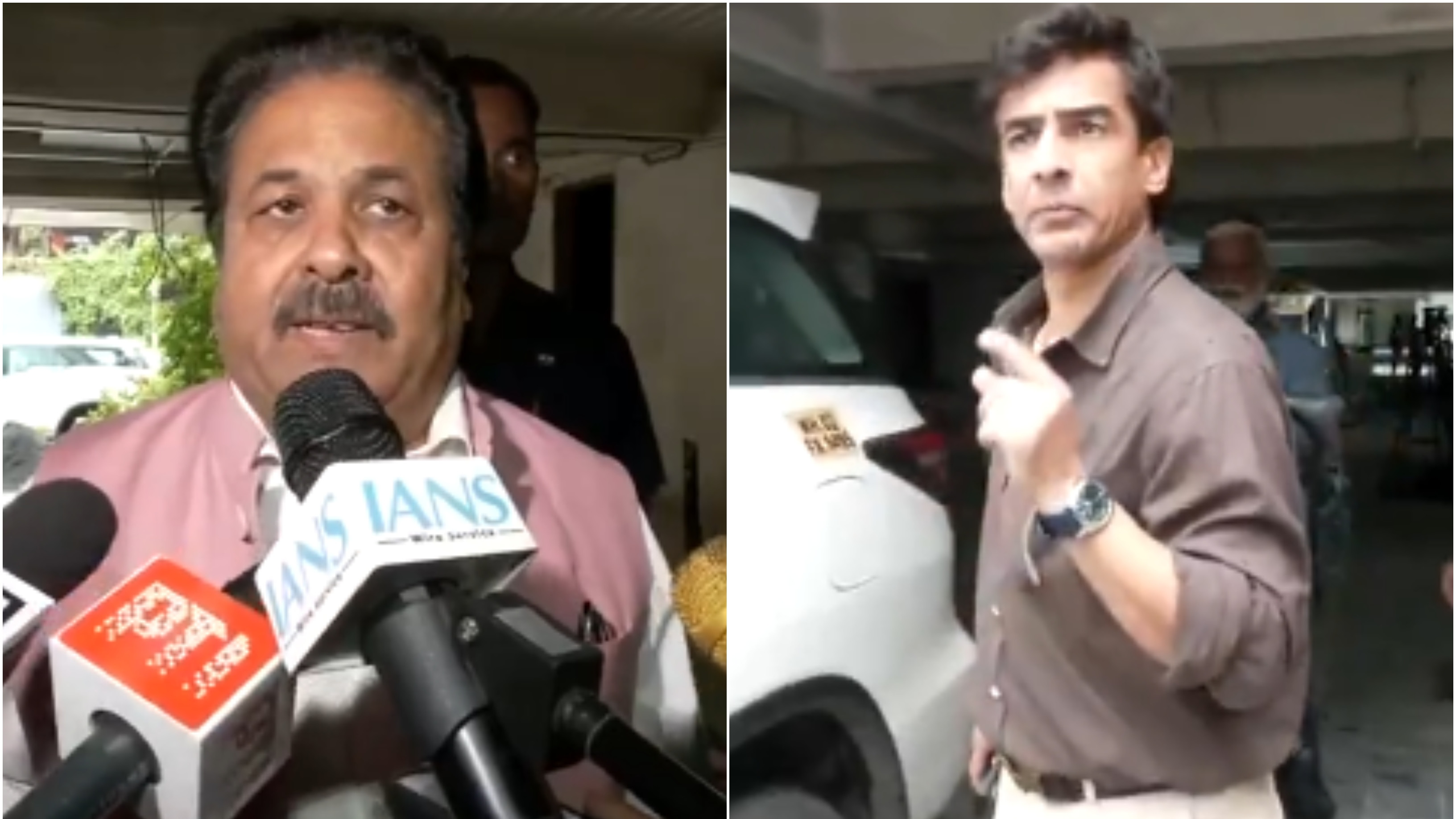 WATCH: BCCI VP Rajeev Shukla confirms filing nomination, Mithun Manhas set to take charge as president
