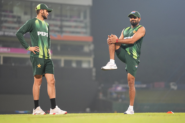 Shaheen Afridi and Babar Azam | Getty