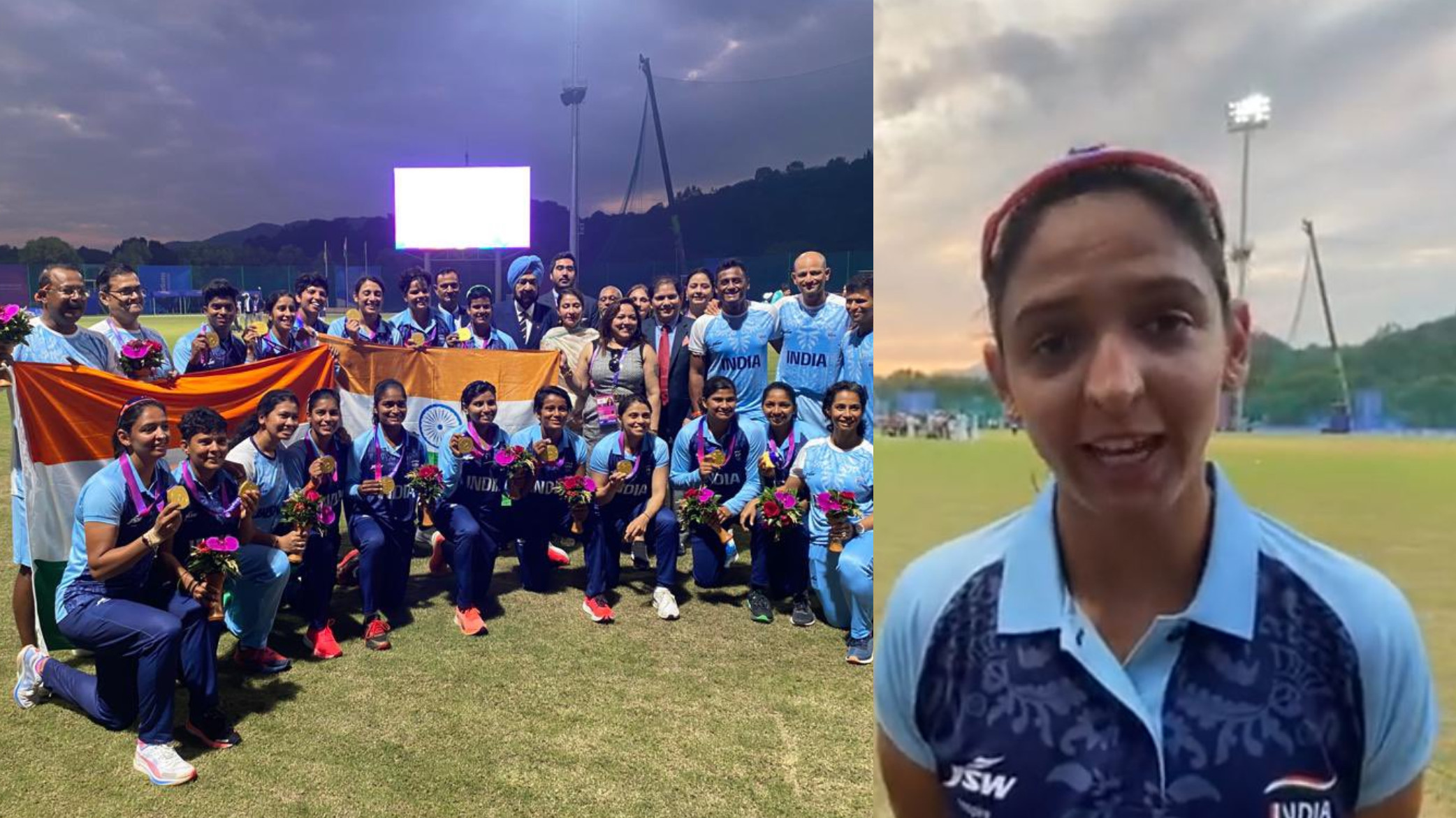 WATCH- 'We came for gold and won it'- Harmanpreet Kaur after India women’s gold medal win in Asian Games