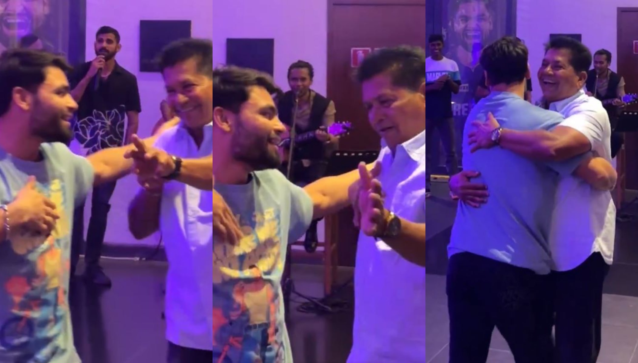 Rinku Singh and Chandrakant Pandit dancing | KKR X