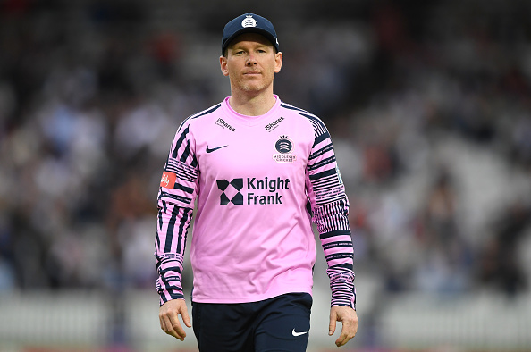 Eoin Morgan recently played in the T20 Blast 2022| Getty Images