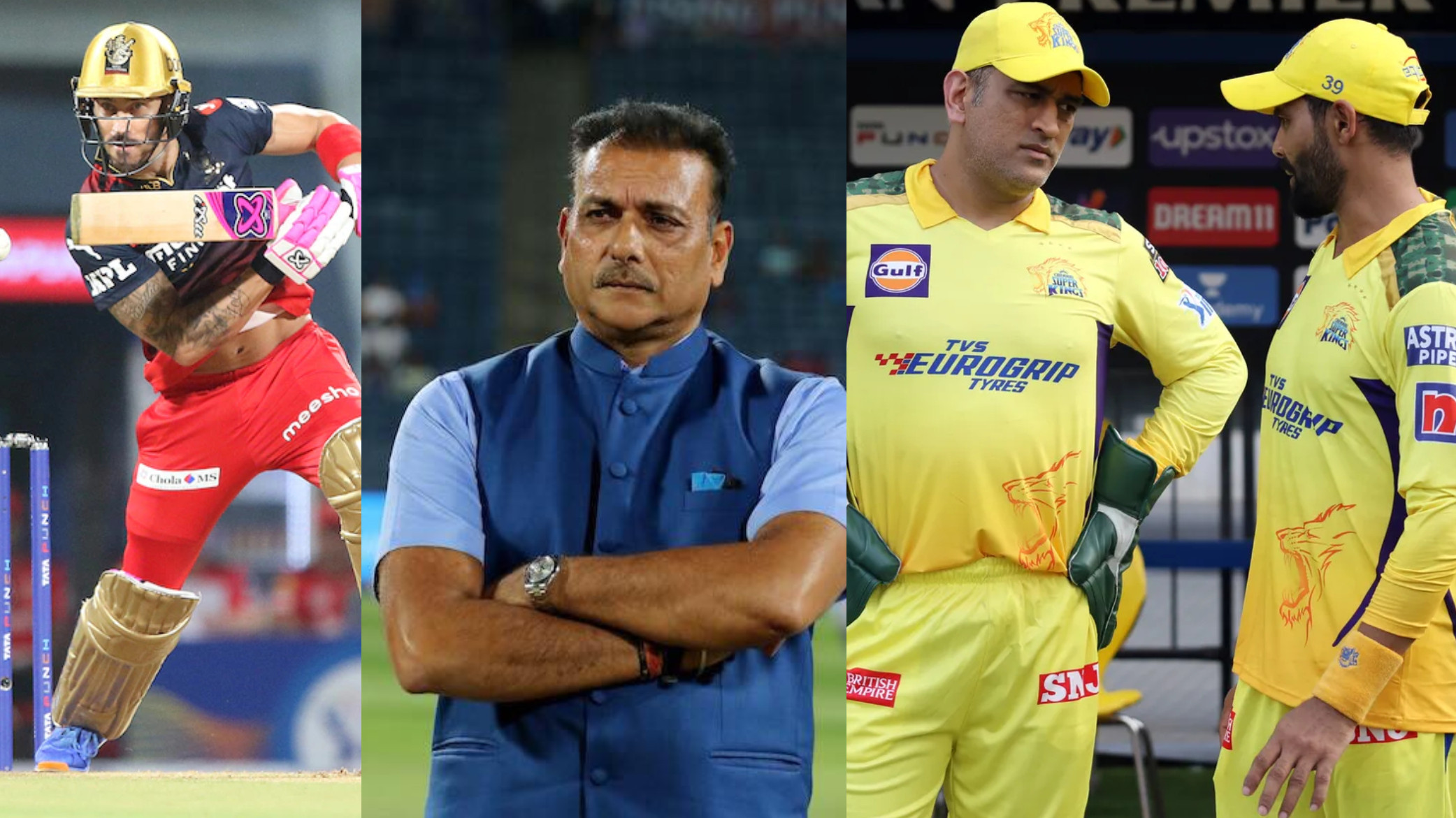 IPL 2022: Faf du Plessis should’ve been CSK captain after Dhoni- Shastri unimpressed with Jadeja’s leadership