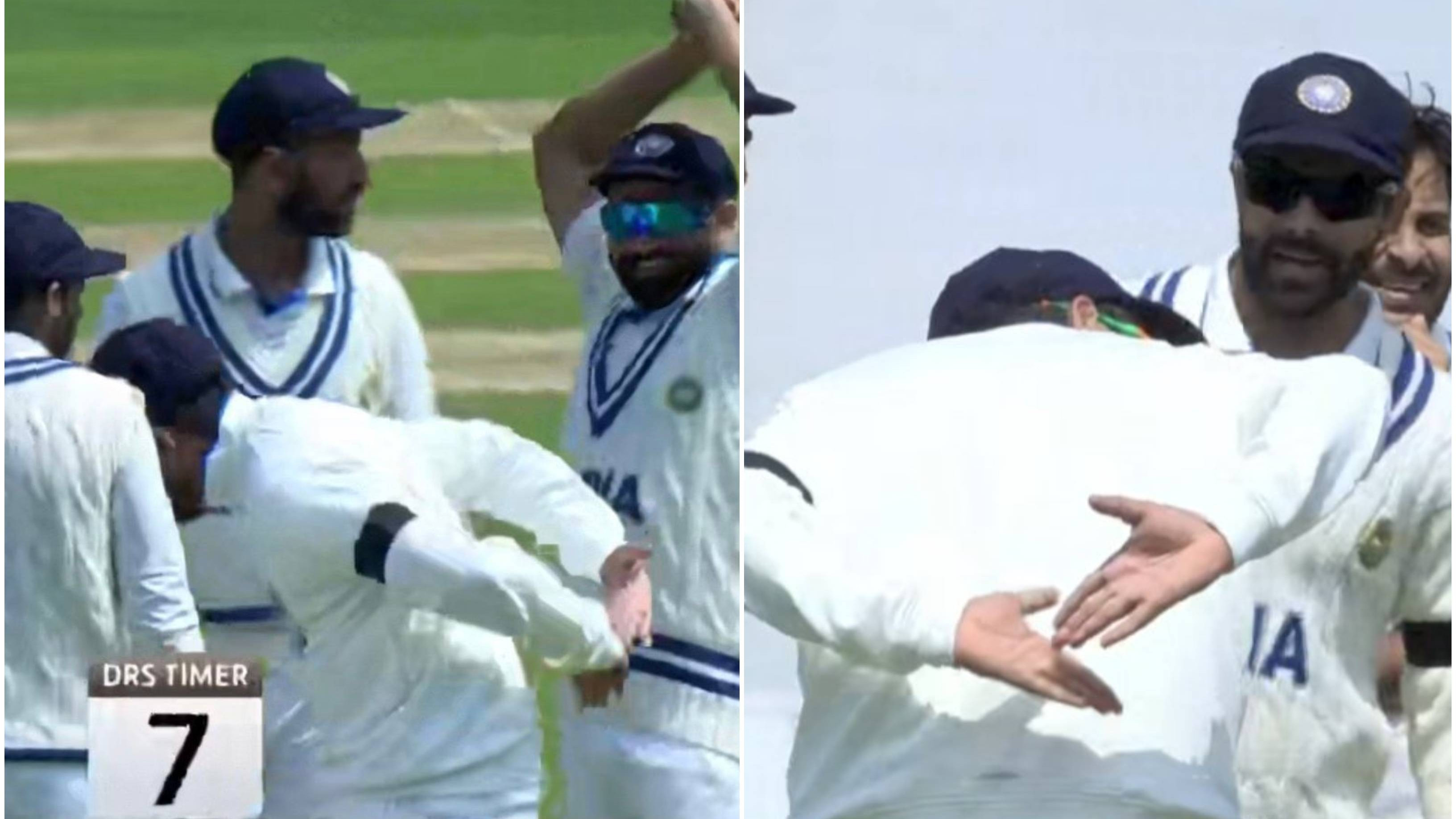 WTC 2023 Final: WATCH - Rohit Sharma's hilarious no-look gesture to umpire for DRS as India look for a breakthrough
