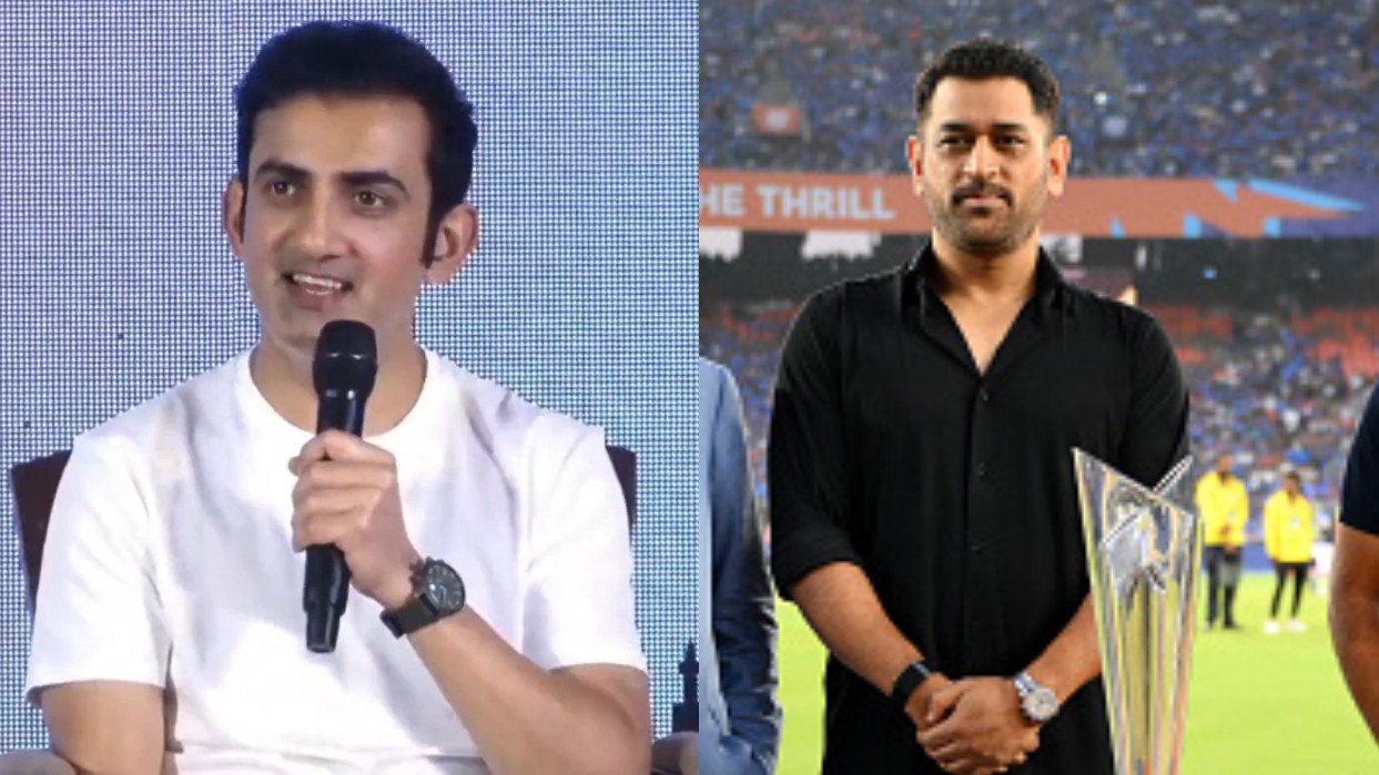 WATCH- 'Wish one day he could be in my position and I write the same thing for him'- Gambhir on Dhoni’s viral post asking him to smile