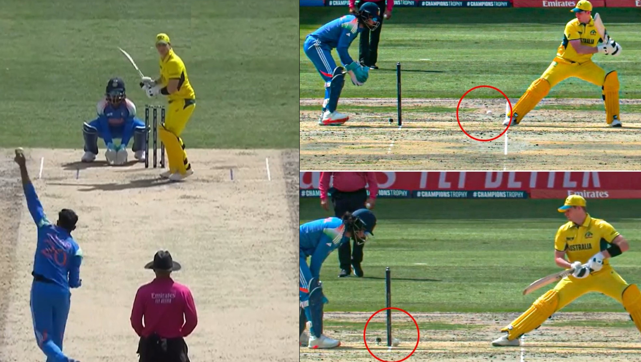 Steve Smith was extremely lucky against Axar Patel | X