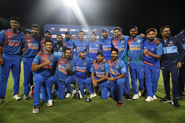 India won the T20I series 5-0 | Getty