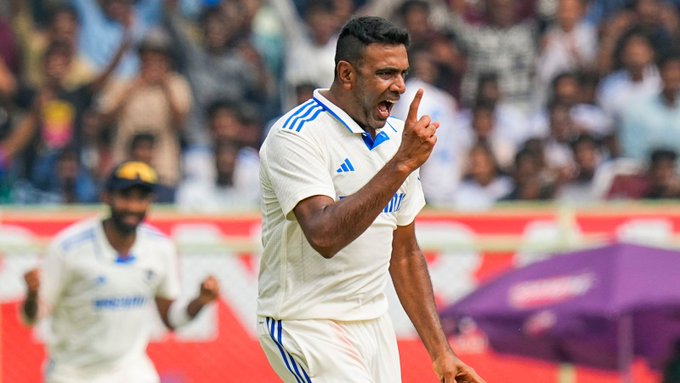 Ashwin became the second fastest bowler to complete 500 wickets in Tests | BCCI