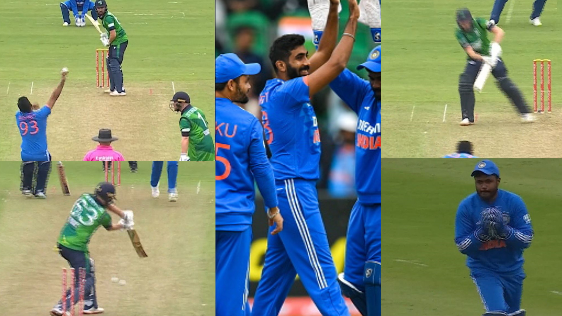 IRE v IND 2023: WATCH- Jasprit Bumrah returns with a bang; takes two wickets in 1st over on comeback