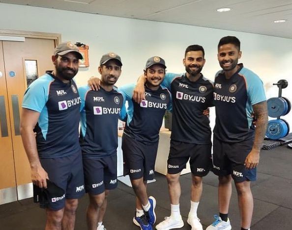 Suryakumar Yadav is with Team India in England | Twitter