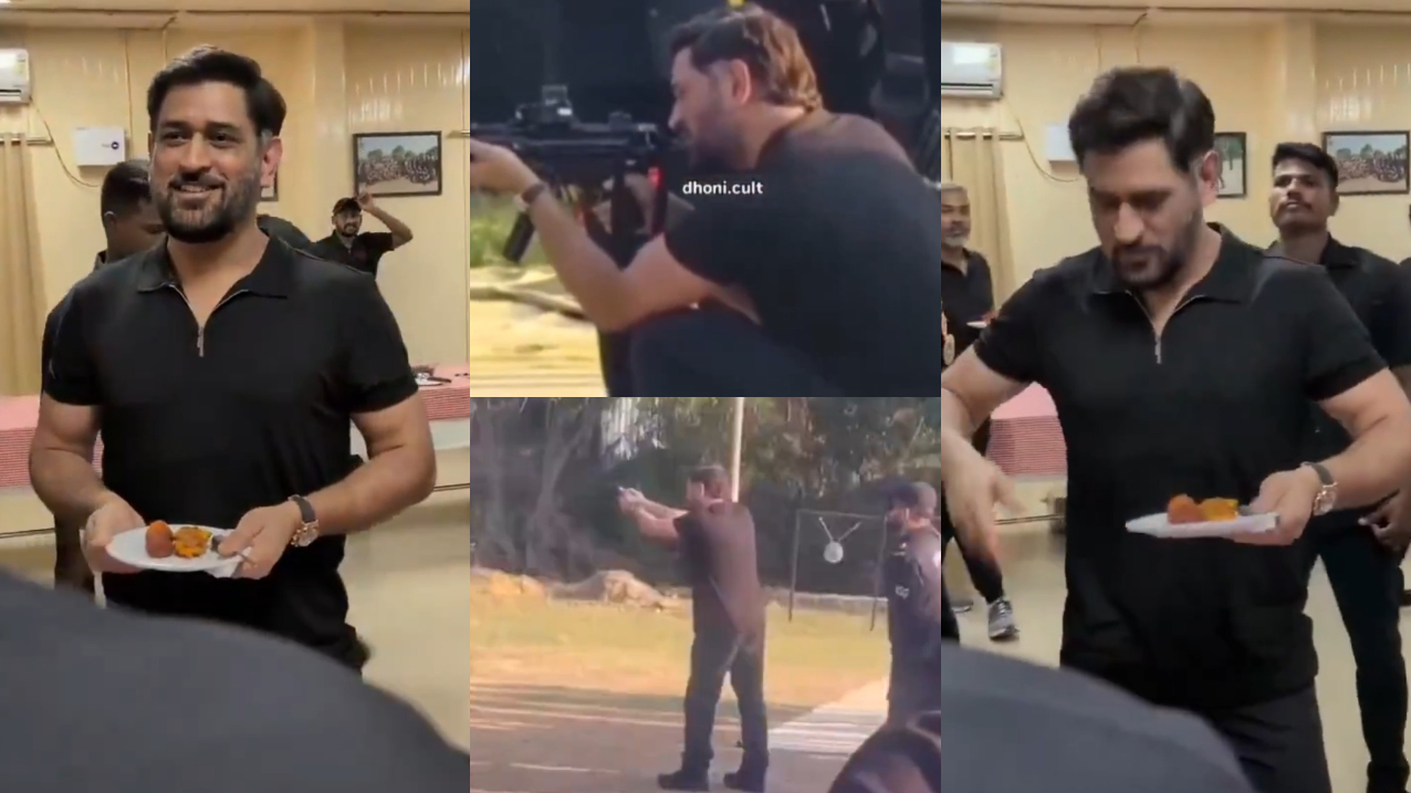 MS Dhoni visited the NSG Hub in Chennai | X/Instagram