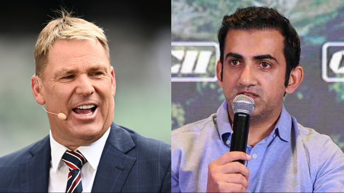 Gautam Gambhir pays tribute to Shane Warne; recalls his time at Australia cricket academy